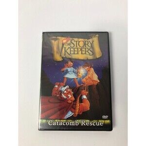 NEW The Story Keepers #3 CATACOMB RESCUE DVD Shepard Films Christian Cartoon